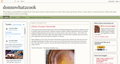 Desktop Screenshot of donnowhat2cook.blogspot.com