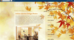 Desktop Screenshot of indianinteriordesignphotos.blogspot.com