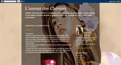 Desktop Screenshot of lamourdescheveux.blogspot.com