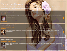 Tablet Screenshot of lamourdescheveux.blogspot.com