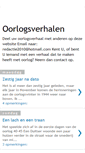 Mobile Screenshot of oorlogsverhalen.blogspot.com