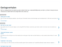 Tablet Screenshot of oorlogsverhalen.blogspot.com
