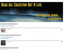 Tablet Screenshot of colectivogetalife.blogspot.com