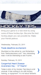 Mobile Screenshot of hockeytipsinfo.blogspot.com