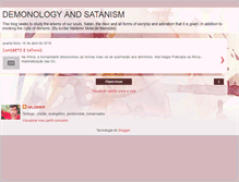 Tablet Screenshot of demonologiaesatanismo13.blogspot.com