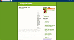 Desktop Screenshot of luxuryrestaurant.blogspot.com