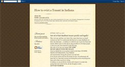 Desktop Screenshot of howtoevictatenantinindiana.blogspot.com