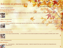 Tablet Screenshot of esloveniamiprimerapatria.blogspot.com