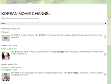 Tablet Screenshot of moviefromkorean.blogspot.com