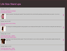 Tablet Screenshot of life-size-standups.blogspot.com