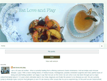 Tablet Screenshot of eatloveandplay.blogspot.com