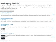 Tablet Screenshot of low-hanging-testicles.blogspot.com
