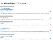 Tablet Screenshot of jhcseducationalopportunities.blogspot.com