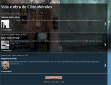 Tablet Screenshot of cildomeireles.blogspot.com