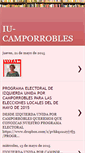 Mobile Screenshot of iu-camporrobles.blogspot.com