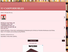 Tablet Screenshot of iu-camporrobles.blogspot.com