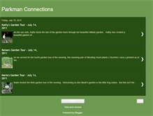 Tablet Screenshot of parkmanconnections.blogspot.com