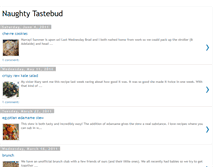 Tablet Screenshot of naughtytastebud.blogspot.com