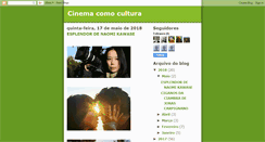 Desktop Screenshot of cinemacomocultura.blogspot.com
