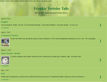 Tablet Screenshot of frankietortoisetails.blogspot.com