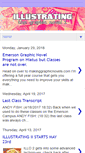 Mobile Screenshot of illustratinggraphicnovel.blogspot.com