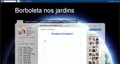 Desktop Screenshot of borboletanosjardins.blogspot.com