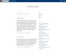 Tablet Screenshot of accessories-guide.blogspot.com