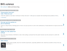 Tablet Screenshot of billscience.blogspot.com