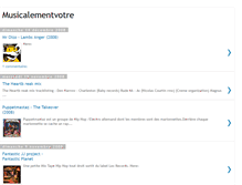 Tablet Screenshot of musicalementvotres.blogspot.com