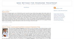 Desktop Screenshot of migraine-treatment-meds.blogspot.com