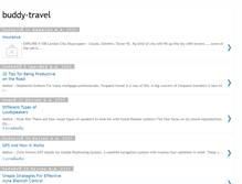 Tablet Screenshot of buddy-travel.blogspot.com