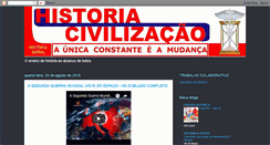 Desktop Screenshot of historiacivilizacao.blogspot.com