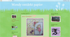 Desktop Screenshot of papierenwendy.blogspot.com