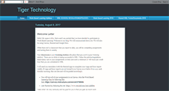Desktop Screenshot of cdavis-tigertechnology.blogspot.com