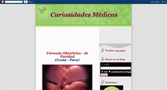 Desktop Screenshot of curiosidadmedica22.blogspot.com