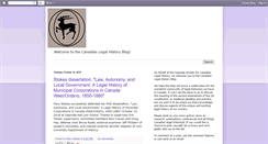 Desktop Screenshot of osgoodesocietycanadianlegalhistory.blogspot.com