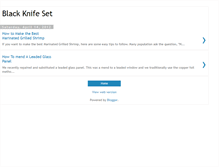 Tablet Screenshot of highcarbonsteelknives.blogspot.com