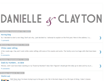 Tablet Screenshot of danielleandclayton.blogspot.com