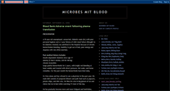 Desktop Screenshot of microbes-mit-blood.blogspot.com