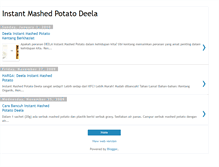 Tablet Screenshot of insmashedpotato.blogspot.com