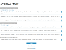 Tablet Screenshot of mydreamfamily.blogspot.com