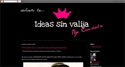 Desktop Screenshot of ideassinvalija.blogspot.com