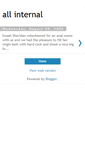 Mobile Screenshot of all-internal-sex.blogspot.com