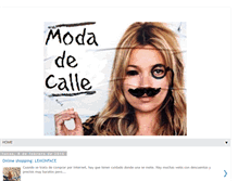 Tablet Screenshot of modacalle.blogspot.com