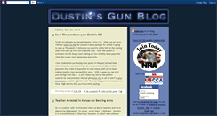 Desktop Screenshot of dustinsgunblog.blogspot.com
