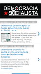 Mobile Screenshot of democratasysocialistas.blogspot.com