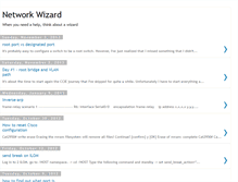 Tablet Screenshot of network-wizard.blogspot.com
