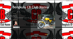 Desktop Screenshot of bengkulucbclubmanna.blogspot.com