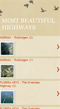 Mobile Screenshot of mostbeautifulhighways.blogspot.com