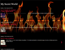 Tablet Screenshot of mysecretworld-dany.blogspot.com